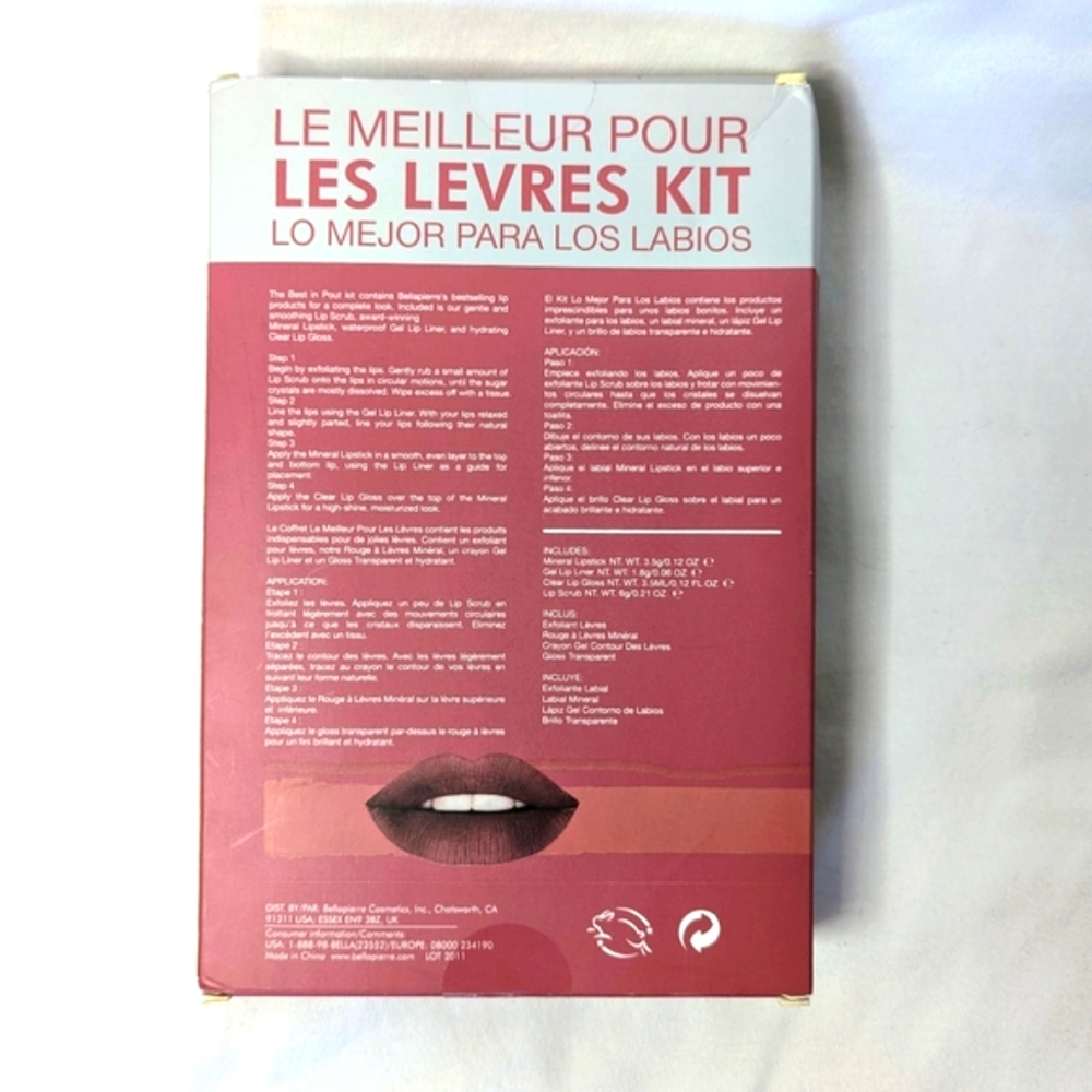 NWT Bellapierre Cosmetics Best in Pout Pack - Picture 6 of 6